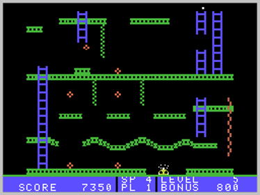 Jumpman Junior - Screenshot - Gameplay (World) - 256x192