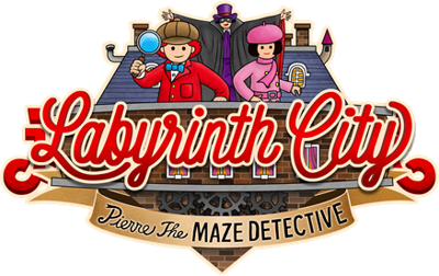 Labyrinth City: Pierre the Maze Detective - Clear Logo (World) - 438x276