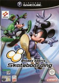 Disney Sports: Skateboarding - Box - Front - Reconstructed (North America) - 489x680