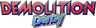 Demolition Derby (Bally Midway) - Clear Logo (North America) - 2400x702