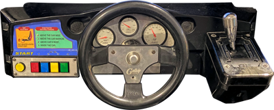 Daytona USA - Arcade - Control Panel (United States) - 2793x1128