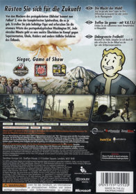 Fallout 3 - Box - Back (Germany) - 1005x1434