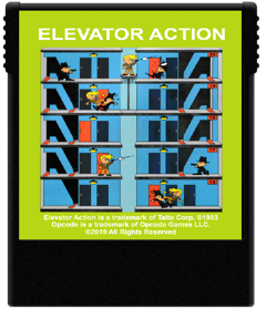 Elevator Action (Taito) - Cart - Front (World) - 599x700