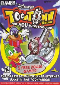 Toontown Online - Box - Front (North America) - 569x800