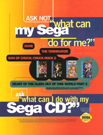 Heart of the Alien: Out of This World Parts I and II - Advertisement Flyer - Front (United States) - 1280x1677