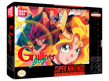 Kuusou Kagaku Sekai Gulliver Boy - Box - 3D (World) - 1024x768