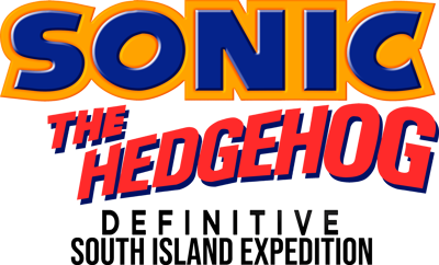 Sonic 1 : South Island Expedition (formerly Sonic 1 Definitive) - Clear Logo (World) - 3818x2311