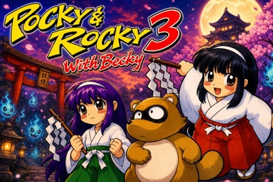 Pocky & Rocky with Becky - Banner (World) - 1080x720