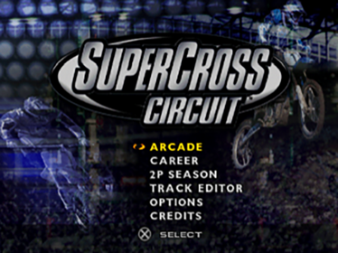 Supercross Circuit - Screenshot - Game Select (North America) - 640x480