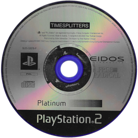 TimeSplitters - Disc (United Kingdom) - 1447x1447