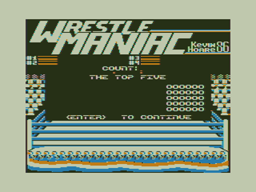 Wrestle Maniac - Screenshot - High Scores (North America) - 320x240