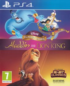 Disney Classic Games: Aladdin and The Lion King - Box - Front (Europe) - 650x800
