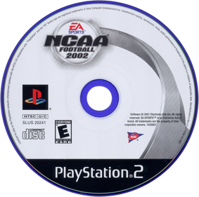NCAA Football 2002 - Disc (North America) - 780x774