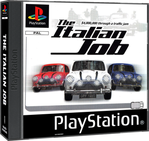 The Italian Job - Box - 3D (Europe) - 1409x1330