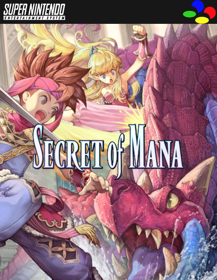 Secret of Mana - Fanart - Box - Front (North America) - 500x646