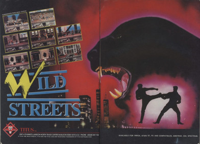 Wild Streets - Advertisement Flyer - Front (Europe) - 1849x1324