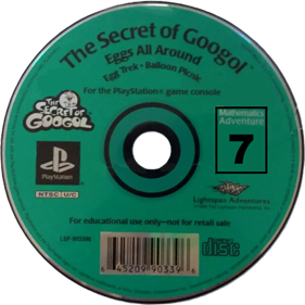 Secret of Googol 7: Eggs All Around: Egg Trek: Balloon Picnic - Disc (North America) - 600x600