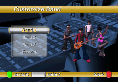 PopStar Guitar - Screenshot - Game Select (North America) - 640x448