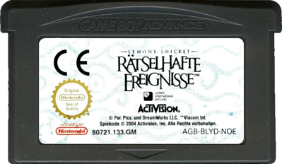 Lemony Snicket's A Series of Unfortunate Events - Cart - Front (Germany) - 702x408