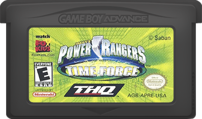 Power Rangers: Time Force - Cart - Front (North America) - 465x275