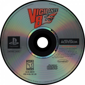 Vigilante 8 - Disc (North America) - 600x600
