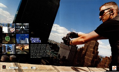 Silent Scope - Advertisement Flyer - Front (North America) - 4291x2600