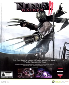 Ninja Gaiden II - Advertisement Flyer - Front (United States) - 1767x2190