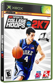 College Hoops 2K7 - Box - 3D (North America) - 567x878