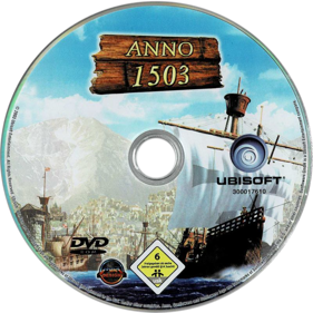 Anno 1503: The New World - Disc (Germany) - 800x800