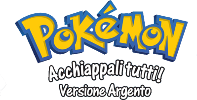 Pokémon Silver Version - Clear Logo (Italy) - 818x416