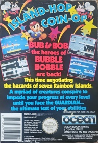 Rainbow Islands: Bubble Bobble 2 - Box - Back (Europe) - 1238x1810