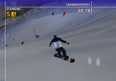 ESPN Winter X Games Snowboarding - Screenshot - Gameplay (World) - 640x448