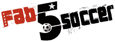 Fab 5 Soccer - Clear Logo (North America) - 1200x441