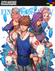 Final Fantasy V - Fanart - Box - Front (Japan) - 500x646