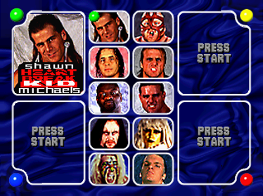 WWF In Your House - Screenshot - Game Select (World) - 320x240