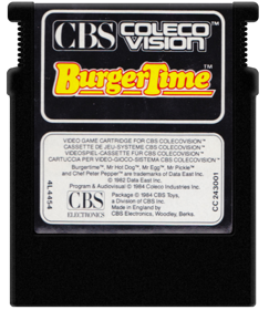 BurgerTime - Cart - Front (Europe) - 600x692