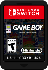 Game Boy: Nintendo Switch Online - Fanart - Cart - Front (North America) - 214x308
