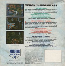 Xenon 2: Megablast - Box - Back (Europe) - 797x800