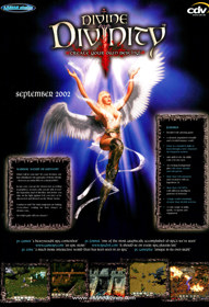 Divine Divinity - Advertisement Flyer - Front (United Kingdom) - 1503x2200