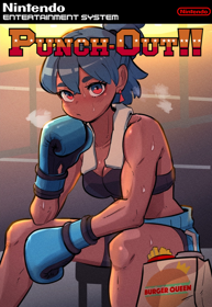 Punch-Out!! (1990) - Fanart - Box - Front (North America) - 490x710