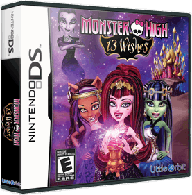 Monster High: 13 Wishes - Box - 3D (North America) - 867x879