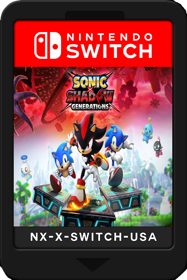 Sonic X Shadow Generations - Cart - Front (World) - 600x900