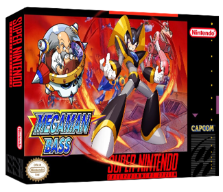 Mega Man Bass - Box - 3D (North America) - 435x375