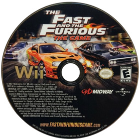 Cruis'n - Fanart - Disc (North America) - 500x500