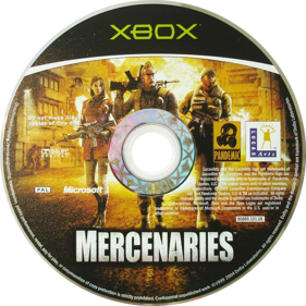 Mercenaries: Playground of Destruction - Disc (Europe) - 766x766