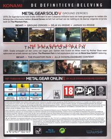 Metal Gear Solid V: The Definitive Experience - Box - Back (The Netherlands) - 637x800