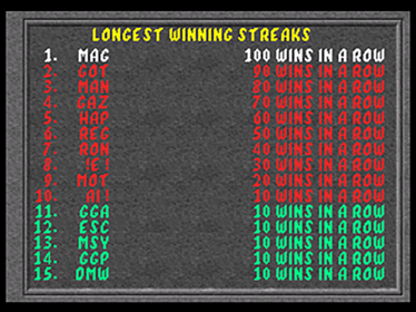 Mortal Kombat II - Screenshot - High Scores (Japan) - 640x480