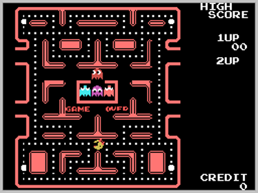 Pac-Man Collection - Screenshot - Game Over (World) - 256x192