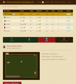 Santa Paravia and Fiumaccio - Screenshot - Gameplay (World) - 1161x1271