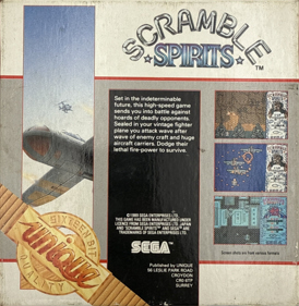Scramble Spirits - Box - Back (Europe) - 1233x1263